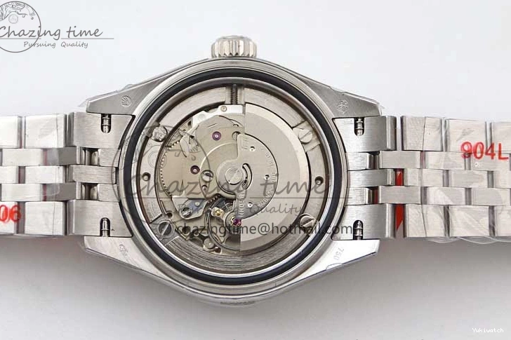 Steel NH05 28 904L Roman Edition Dial on Bracelet SS DateJust President TWF Purple Best Lady Markers 1:1 0123